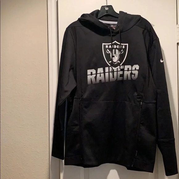 Nike Las Vegas Raiders NFL Logo Hoodie Sweatshirt - Picture 1 of 14